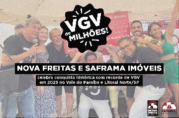 Nova Freitas e Saframa Imveis Celebra Conquista Histrica com Recorde de VGV em 2023 no Vale do Paraba e Litoral Norte de SP